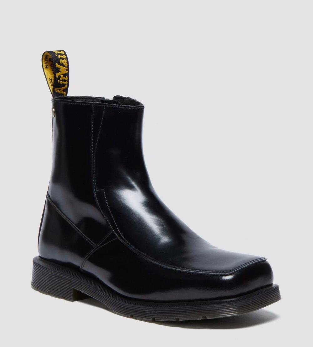 DR Martens zip up ankle boots